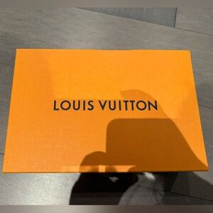 Louis Vuitton Signature Orange Box Fits a Crossbody Purse